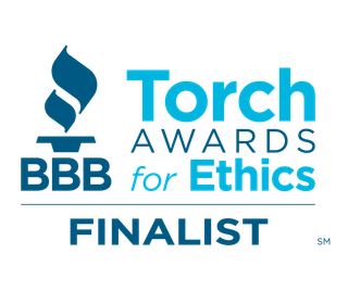BBB Torch Awards for Ethics: finalista (arte oficial en inglés)