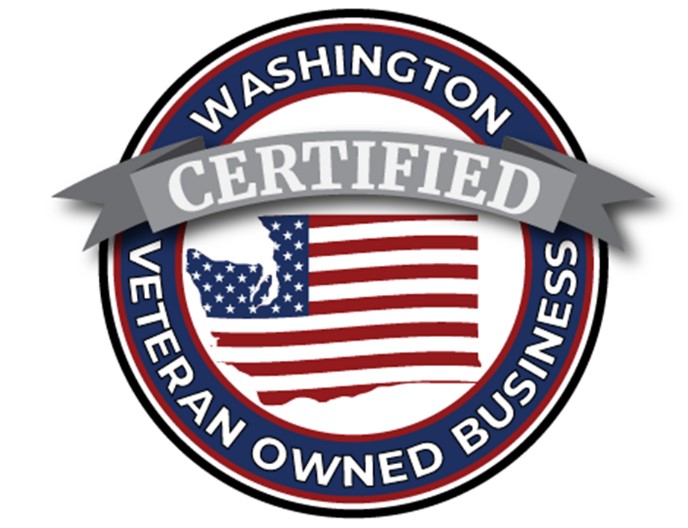 Washington State Veteran Owned Business — Certified by WA DVA